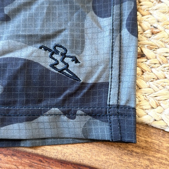Men’s DAHUI camo swim trunks 34 - Picture 2 of 12